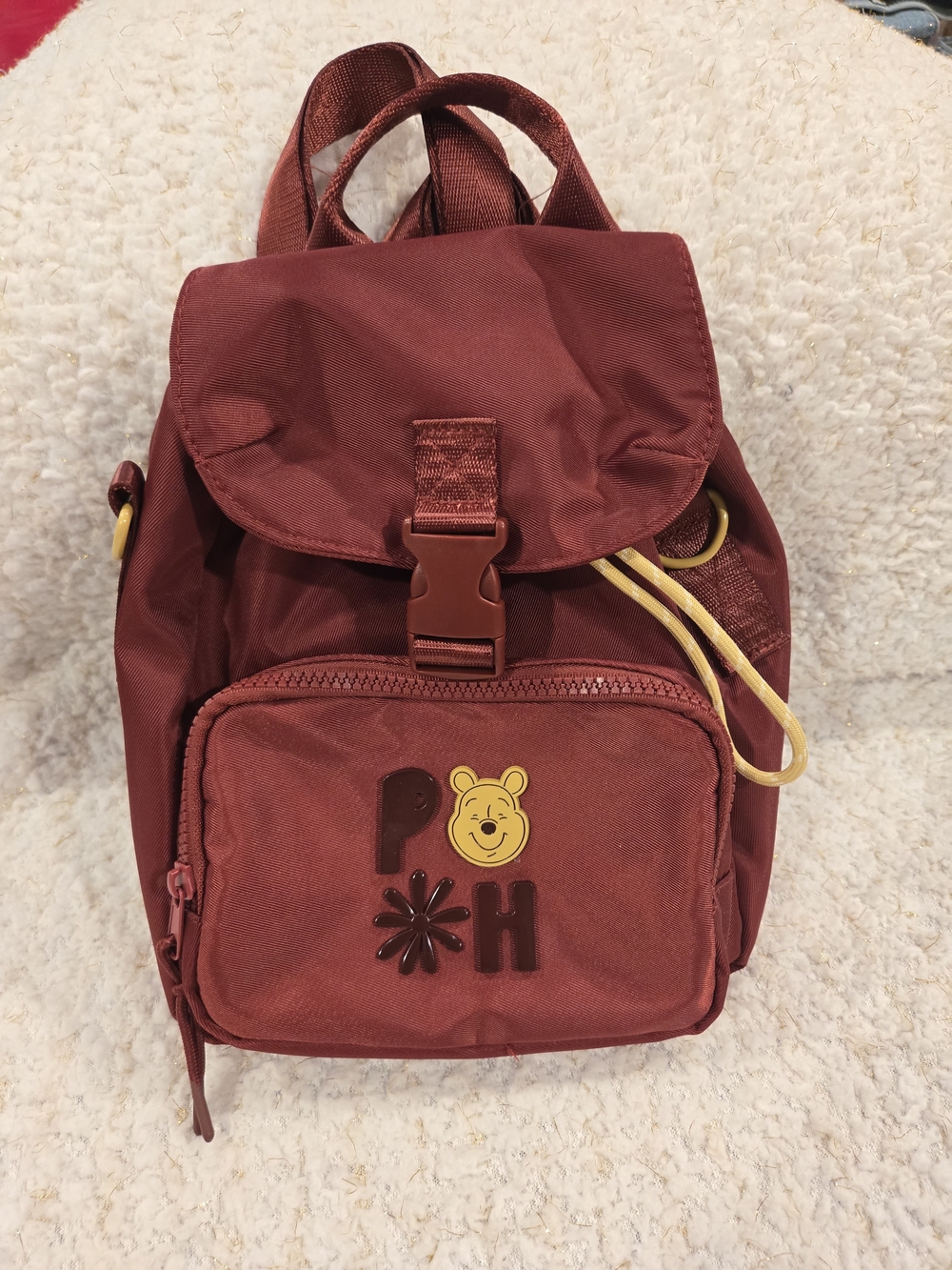 Disney Winnie the Pooh Red Nylon Mini Backpack - BoxLunch Eexclusive